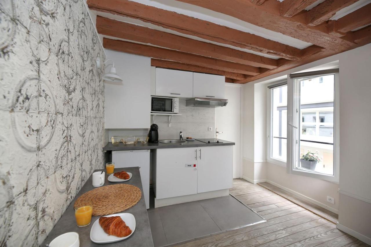 Studio Fonctionnel A Deux Pas Du Musee Grevin - 2P Appartement Parijs Buitenkant foto